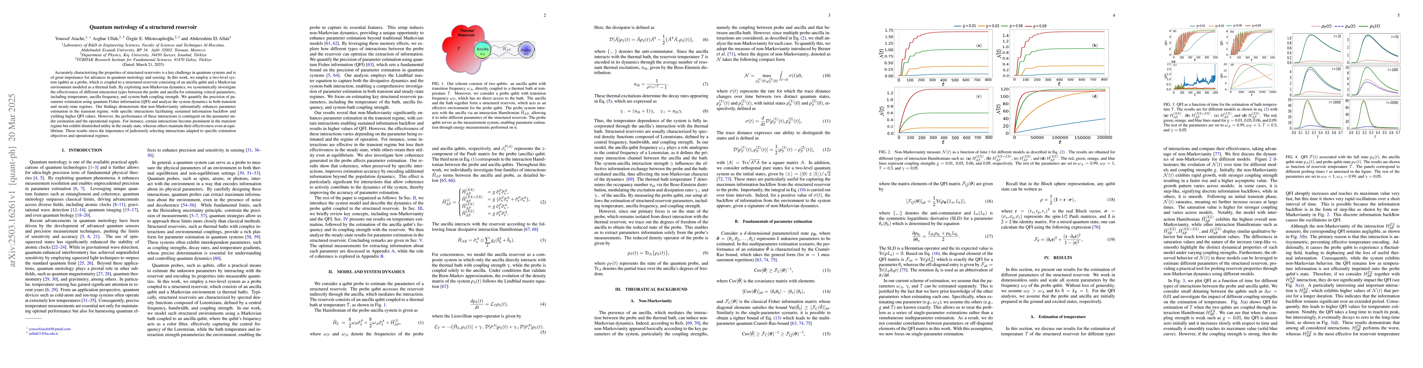Thumbnail for Quantum metrology of a structured reservoir