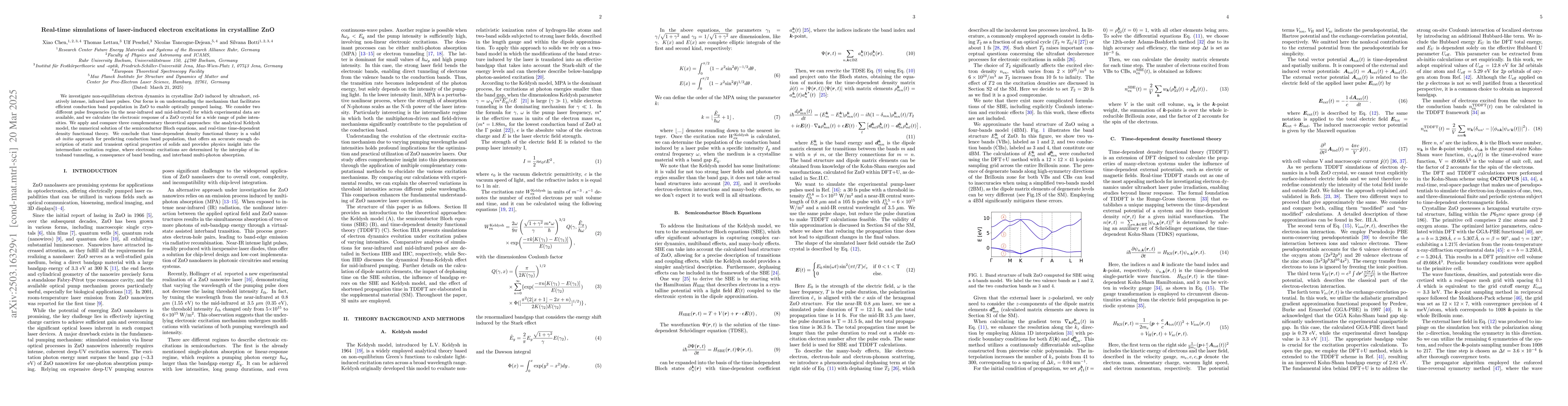 Thumbnail for Real-time simulations of laser-induced electron excitations in
  crystalline ZnO