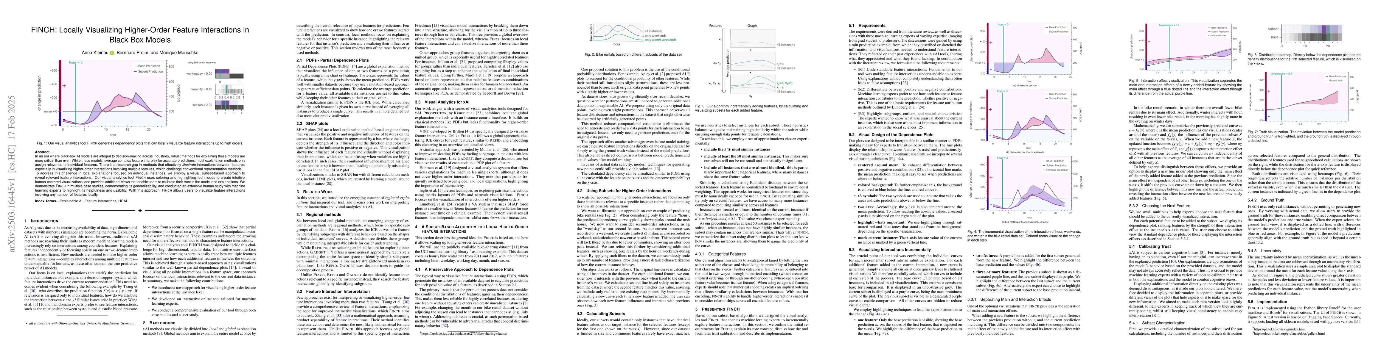 Thumbnail for FINCH: Locally Visualizing Higher-Order Feature Interactions in Black
  Box Models