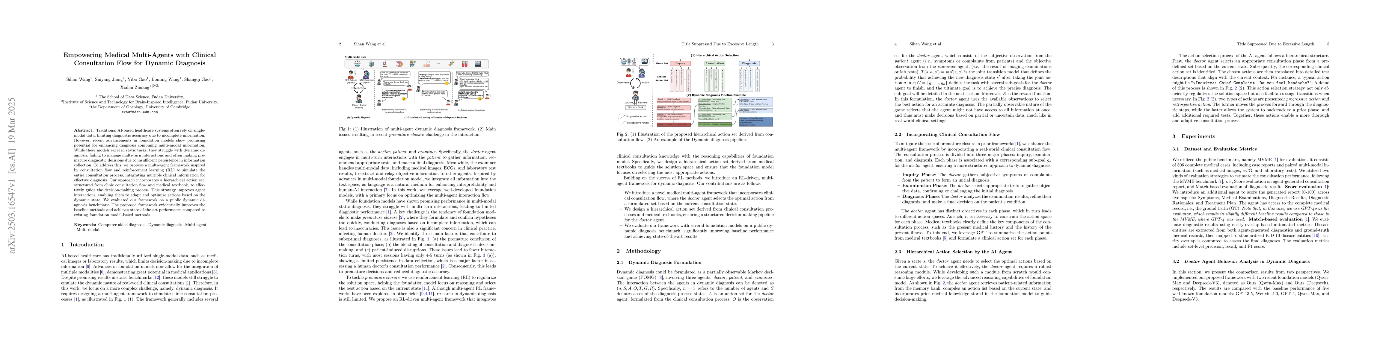 Thumbnail for Empowering Medical Multi-Agents with Clinical Consultation Flow for
  Dynamic Diagnosis