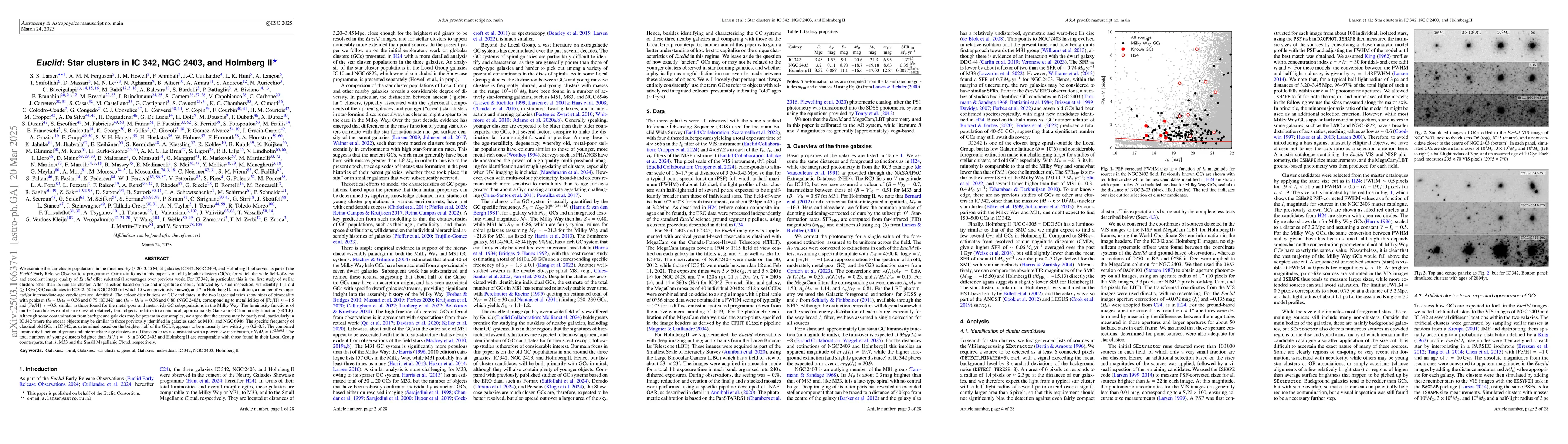 Thumbnail for Euclid: Star clusters in IC 342, NGC 2403, and Holmberg II