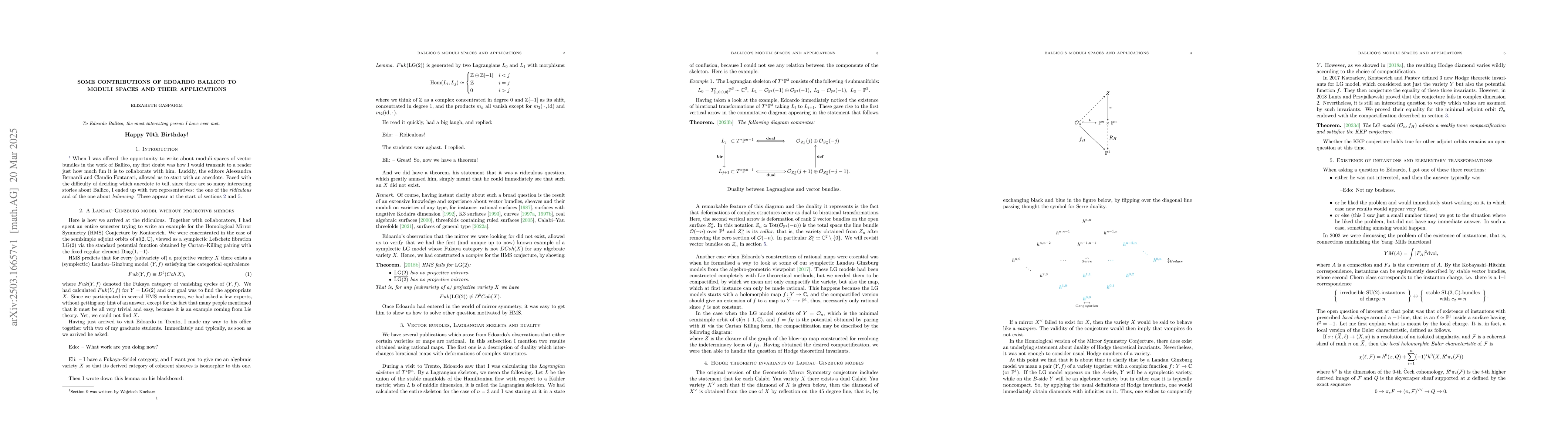 Thumbnail for Some contributions of Edoardo Ballico to Moduli spaces and their
  applications