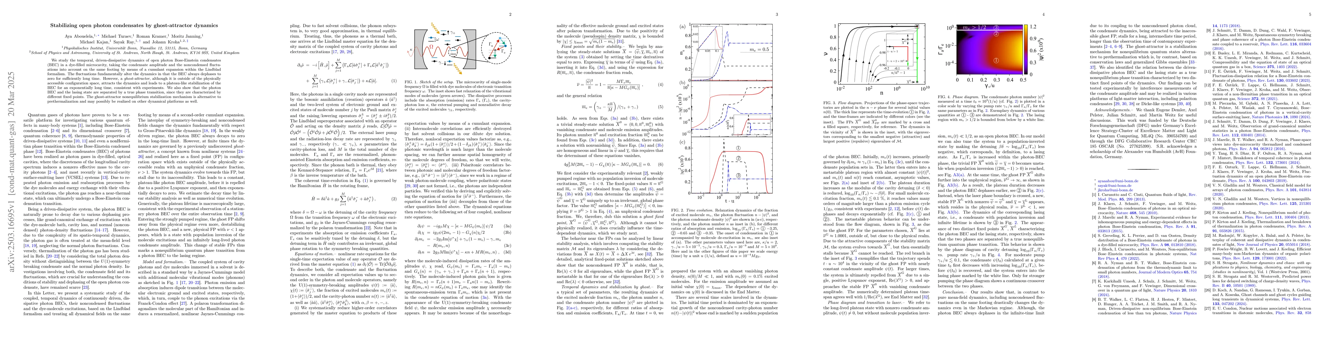 Thumbnail for Stabilizing open photon condensates by ghost-attractor dynamics