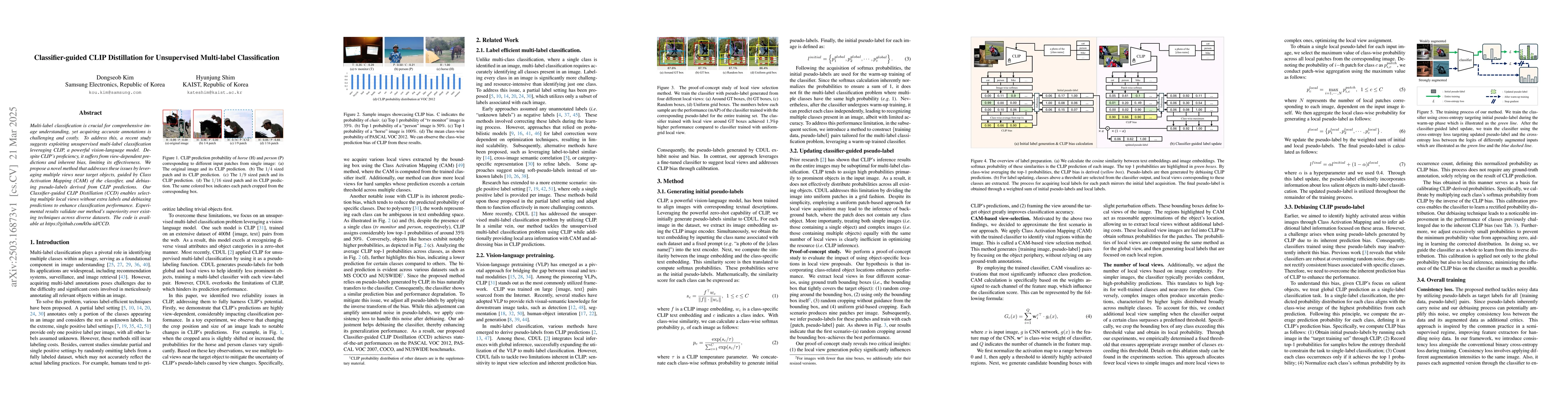 Thumbnail for Classifier-guided CLIP Distillation for Unsupervised Multi-label
  Classification