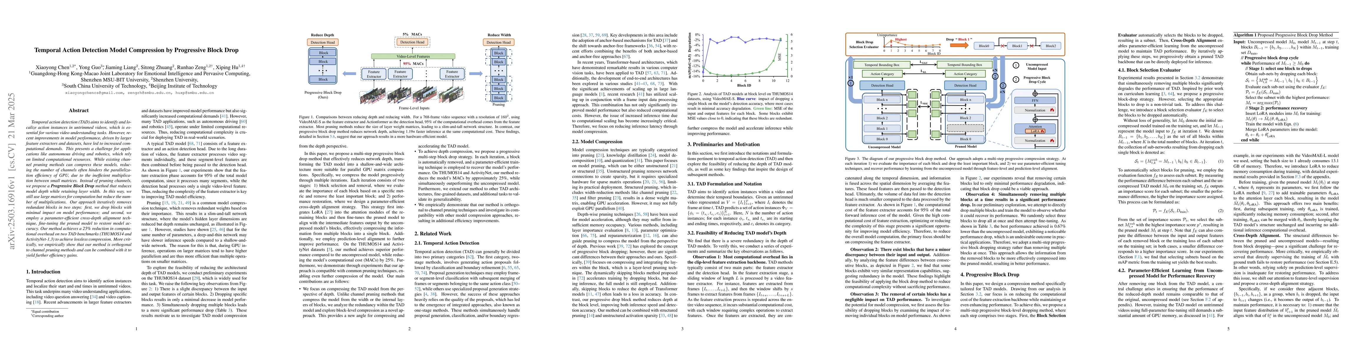 Thumbnail for Temporal Action Detection Model Compression by Progressive Block Drop