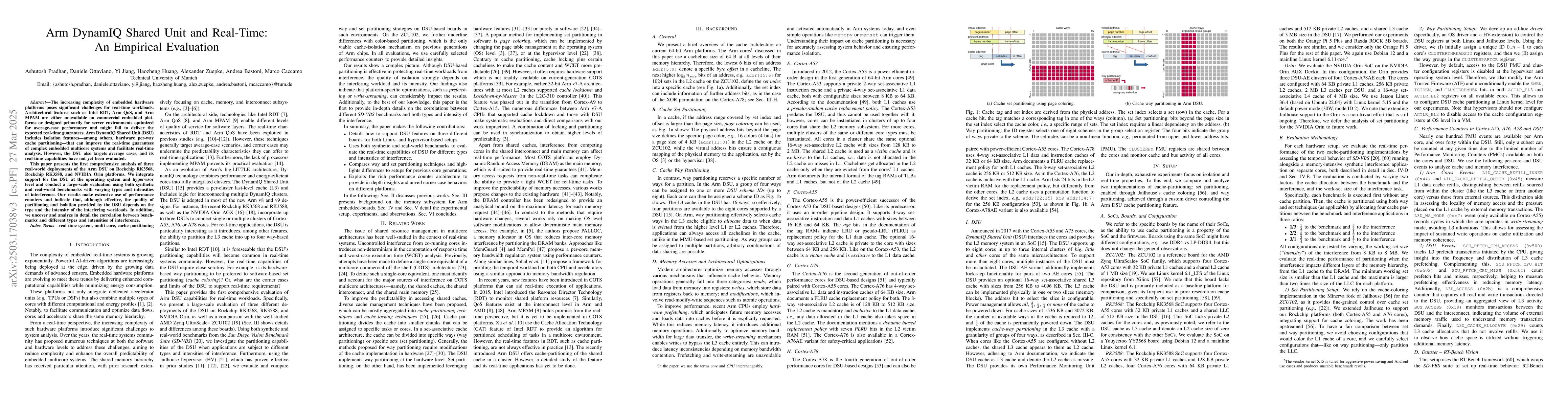 Thumbnail for Arm DynamIQ Shared Unit and Real-Time: An Empirical Evaluation