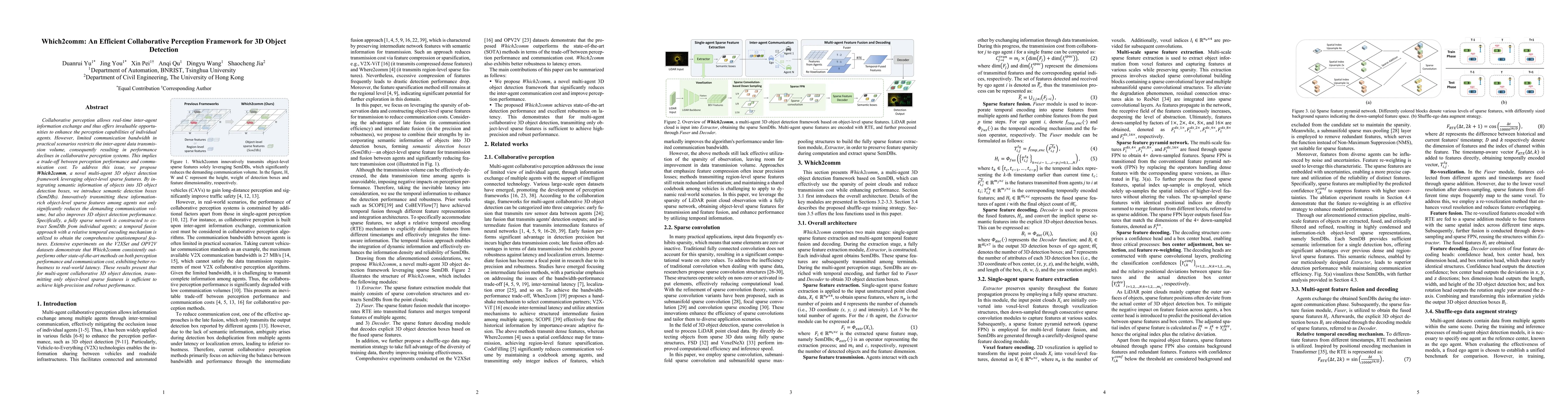 Thumbnail for Which2comm: An Efficient Collaborative Perception Framework for 3D
  Object Detection