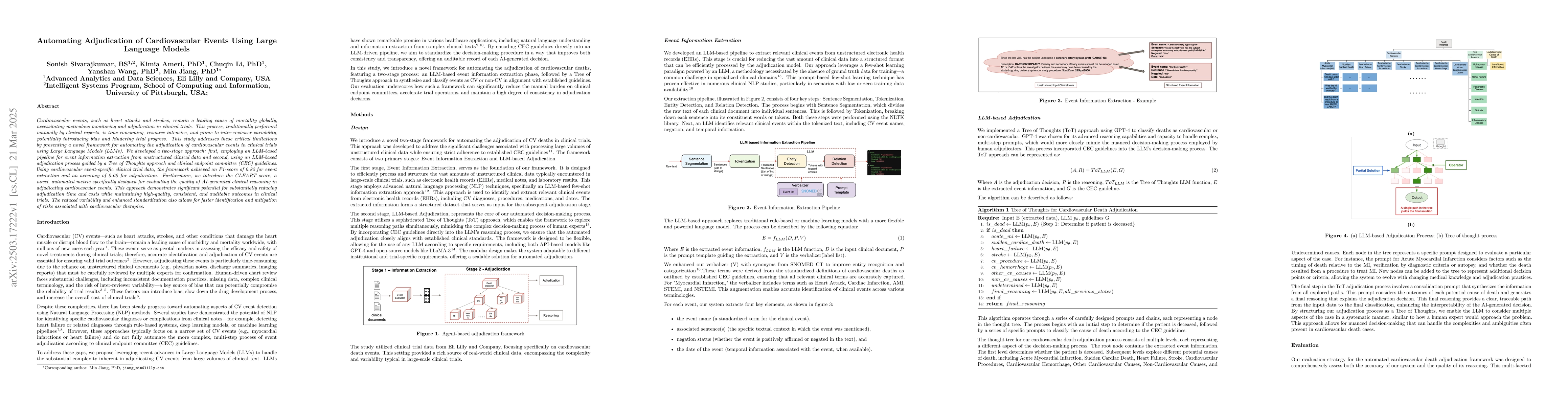Thumbnail for Automating Adjudication of Cardiovascular Events Using Large Language
  Models
