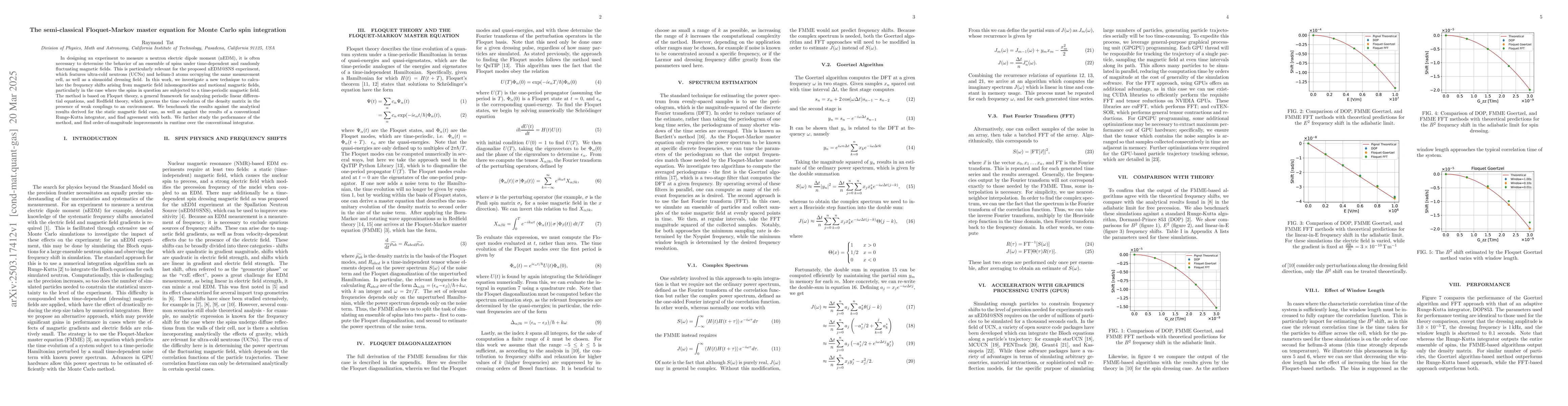 Thumbnail for The semi-classical Floquet-Markov master equation for Monte Carlo spin
  integration
