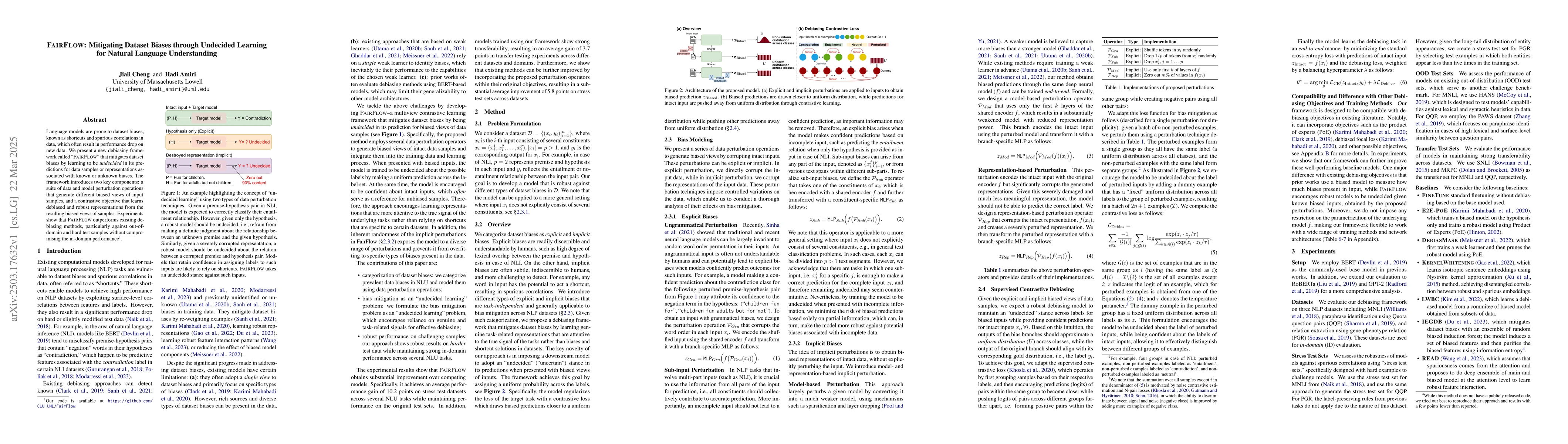 Thumbnail for FairFlow: Mitigating Dataset Biases through Undecided Learning