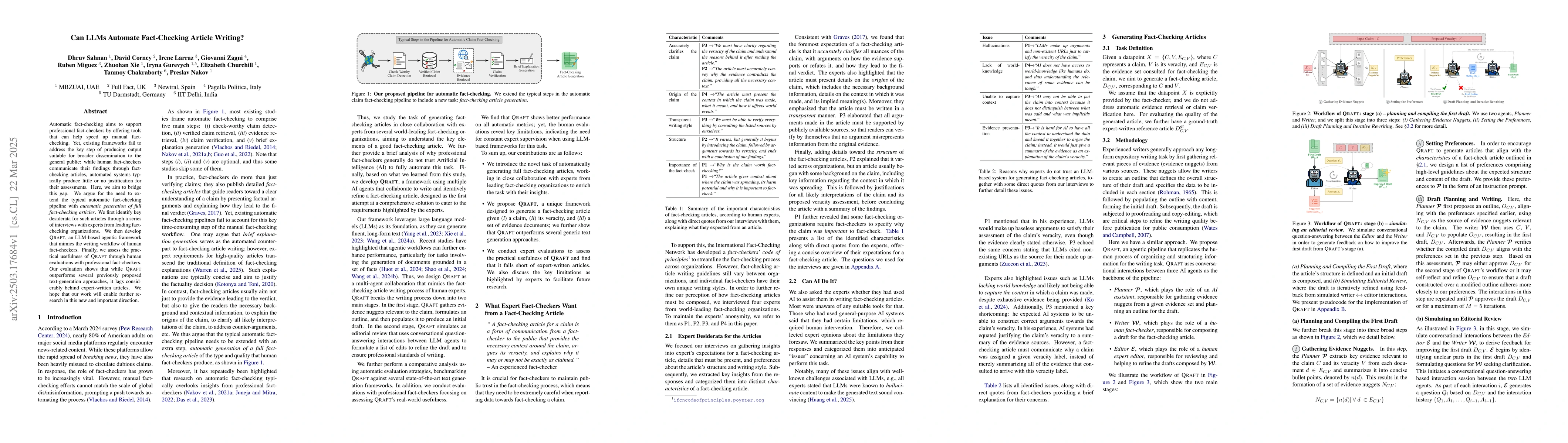 Thumbnail for Can LLMs Automate Fact-Checking Article Writing?