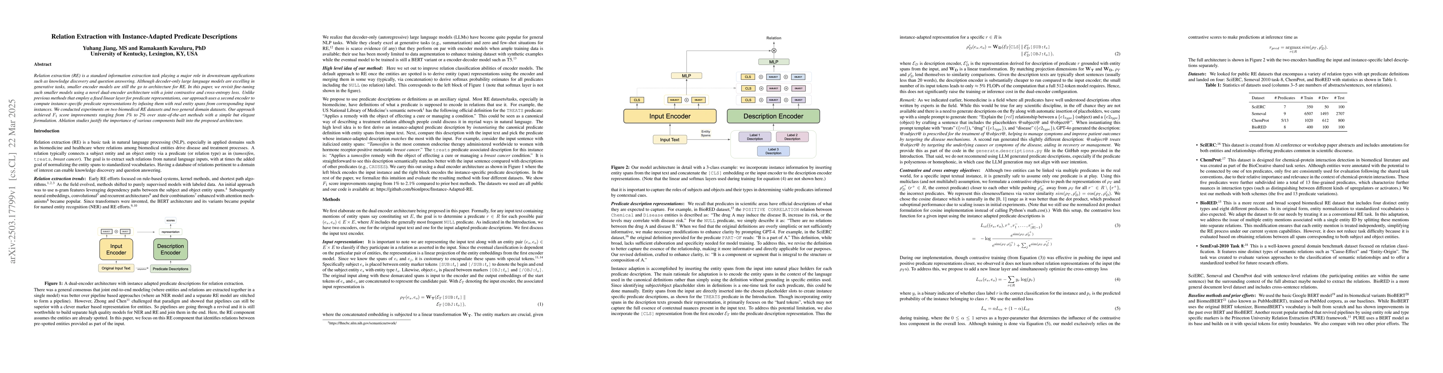 Thumbnail for Relation Extraction with Instance-Adapted Predicate Descriptions