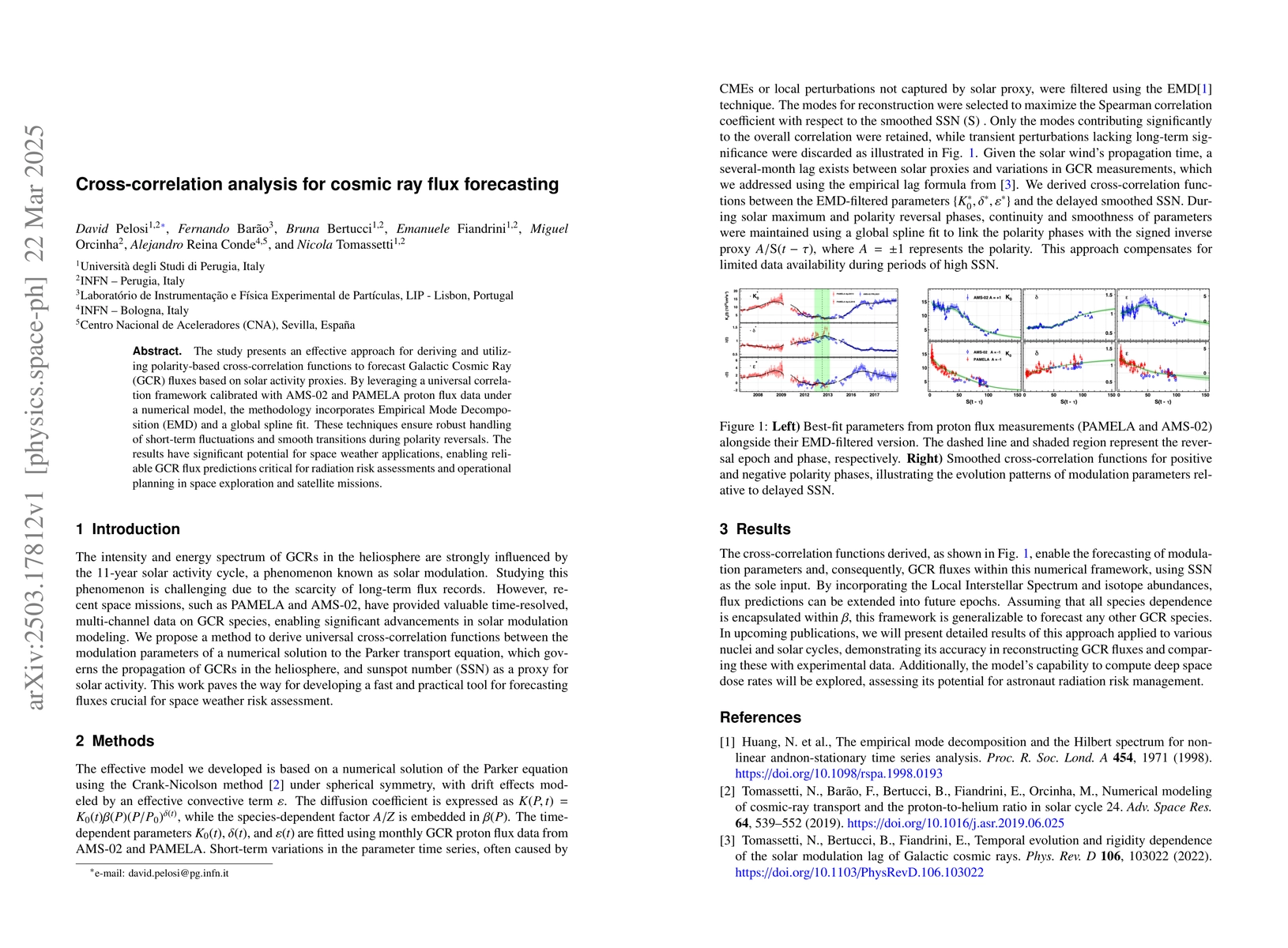 Thumbnail for Cross-correlation analysis for cosmic ray flux forecasting