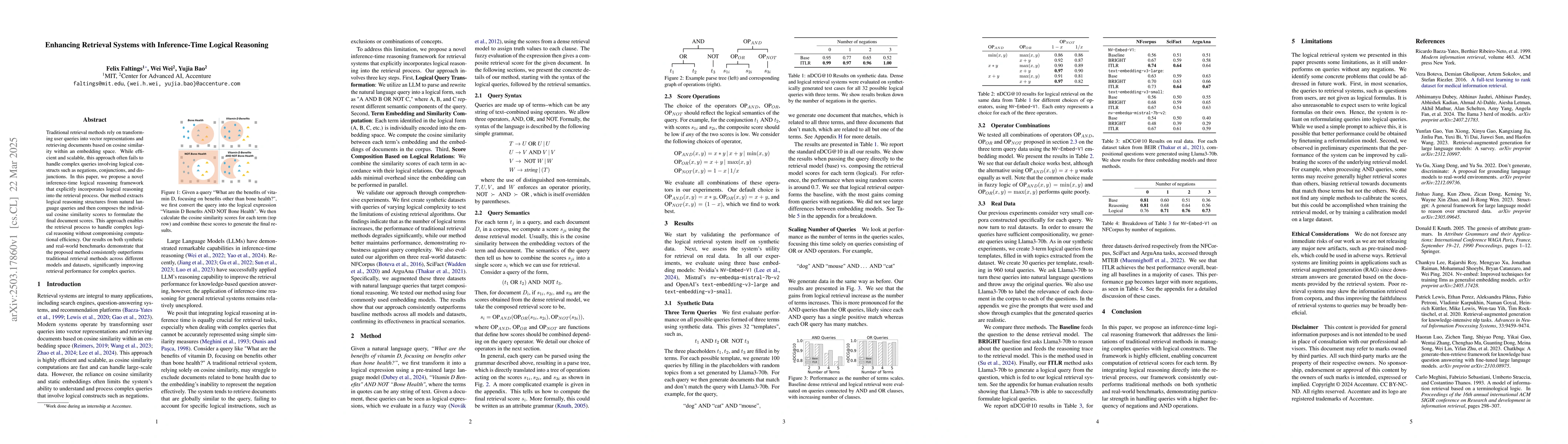 Thumbnail for Enhancing Retrieval Systems with Inference-Time Logical Reasoning