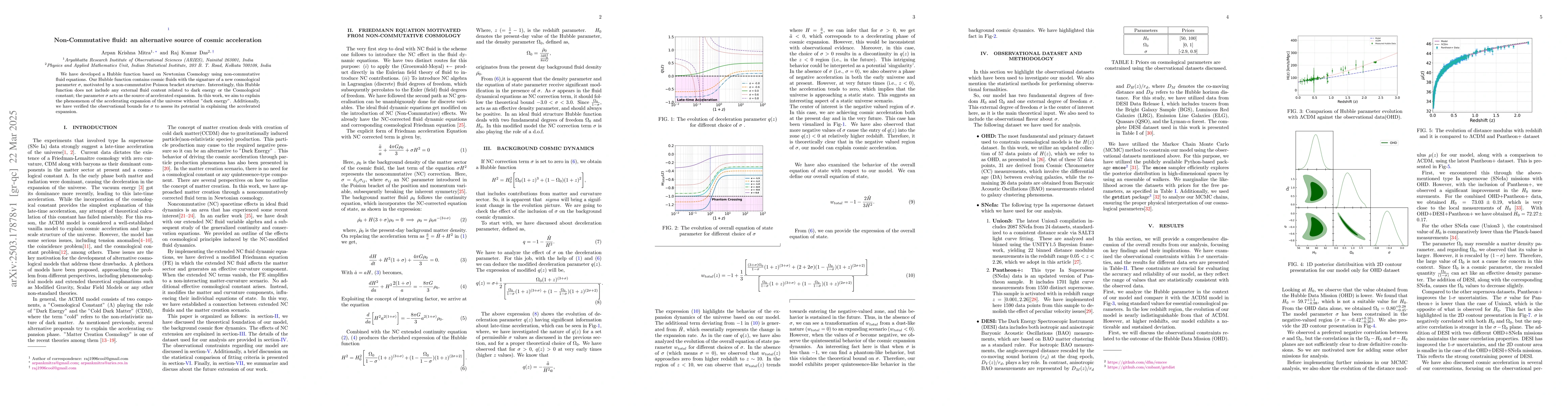 Thumbnail for Non-Commutative fluid: an alternative source of cosmic acceleration