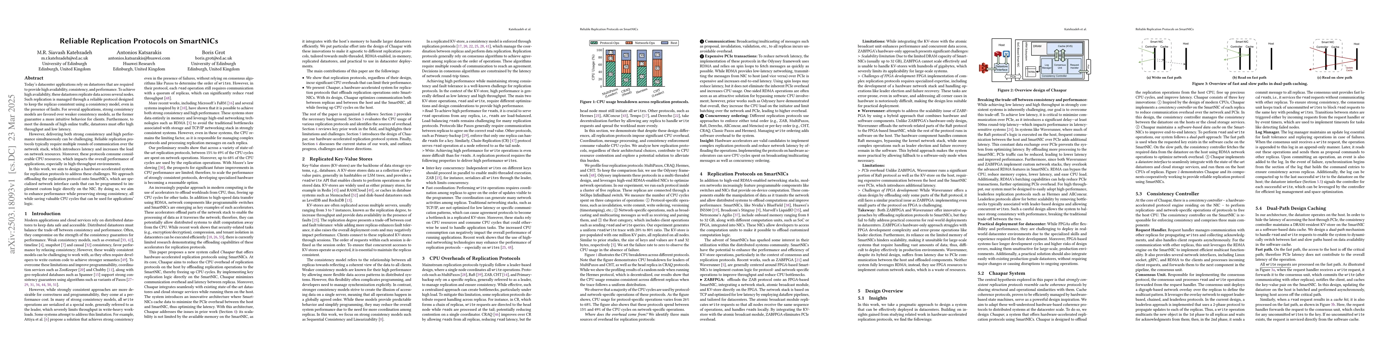 Thumbnail for Reliable Replication Protocols on SmartNICs