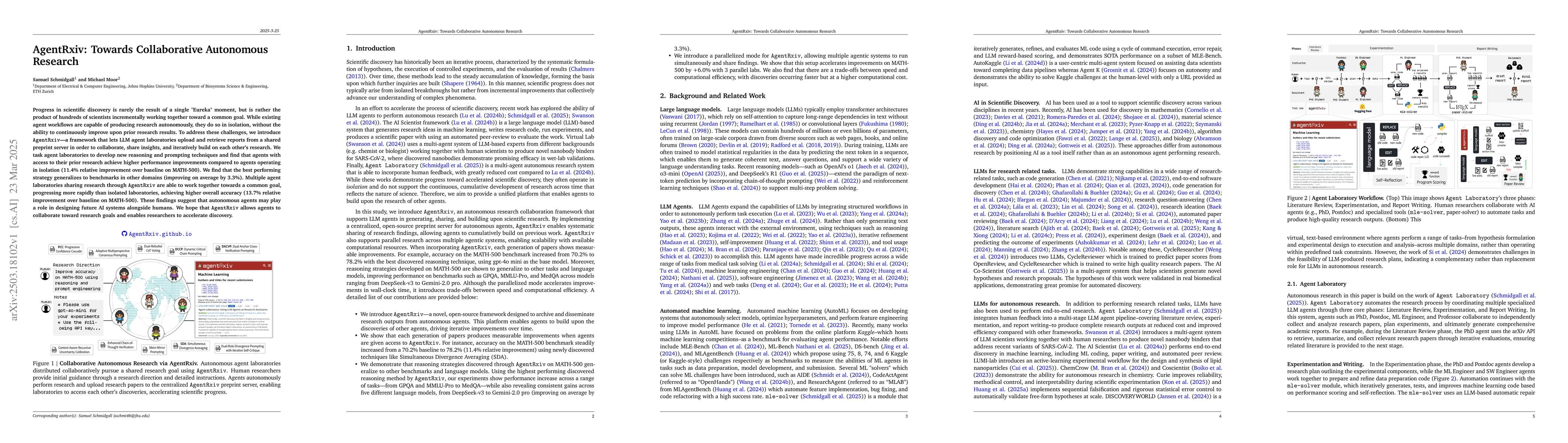 Thumbnail for AgentRxiv: Towards Collaborative Autonomous Research