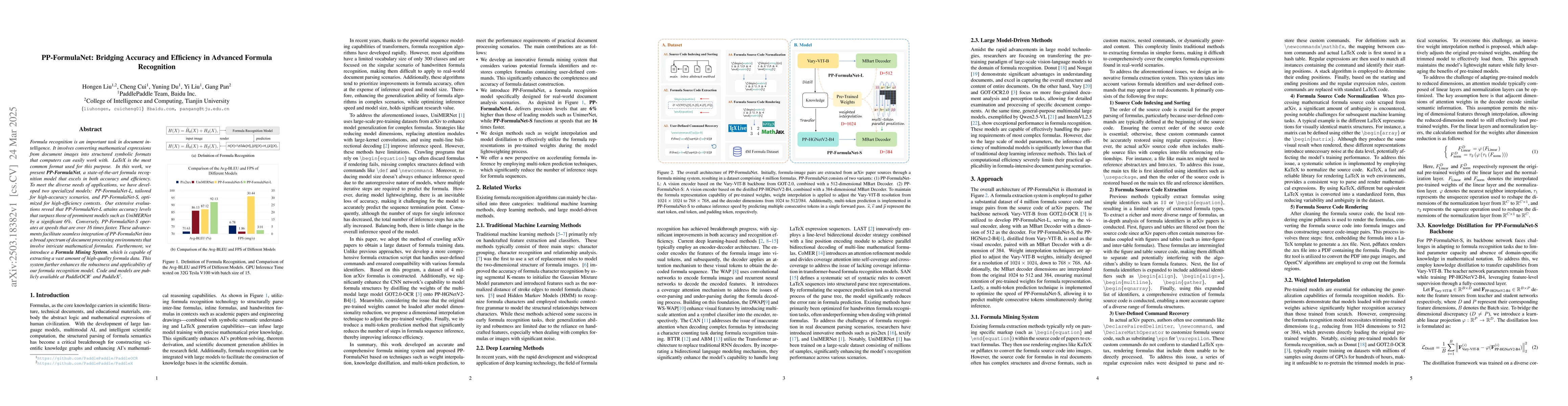 Thumbnail for PP-FormulaNet: Bridging Accuracy and Efficiency in Advanced Formula
  Recognition