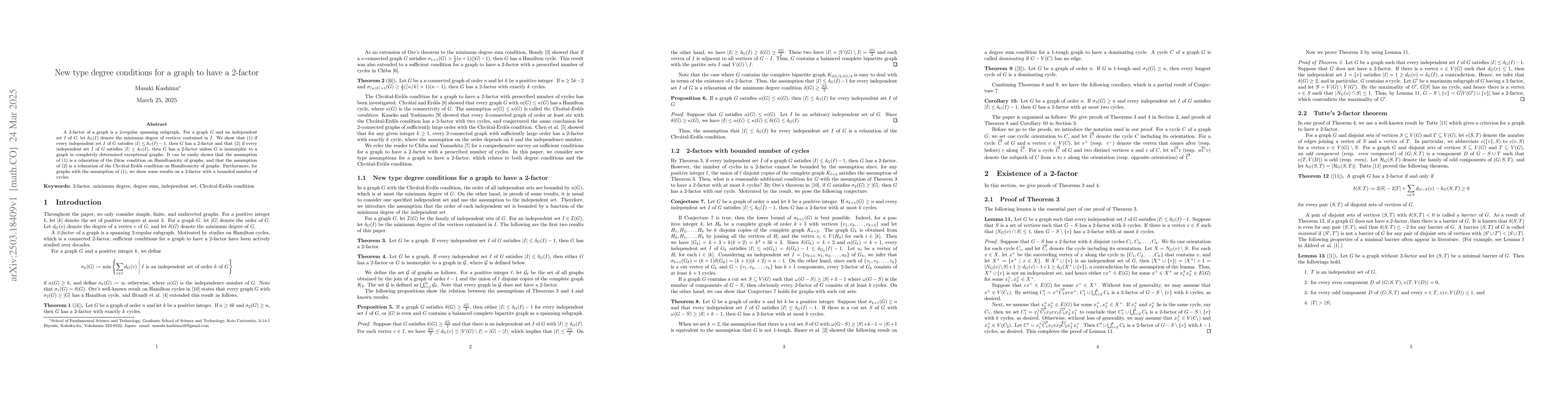 Thumbnail for New type degree conditions for a graph to have a 2-factor