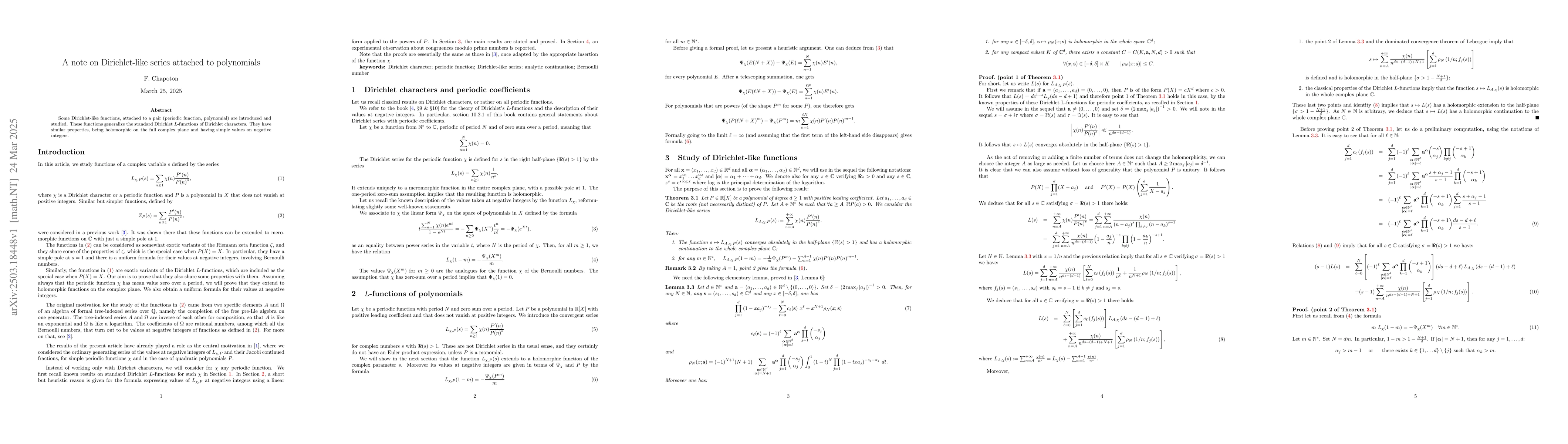 Thumbnail for A note on Dirichlet-like series attached to polynomials