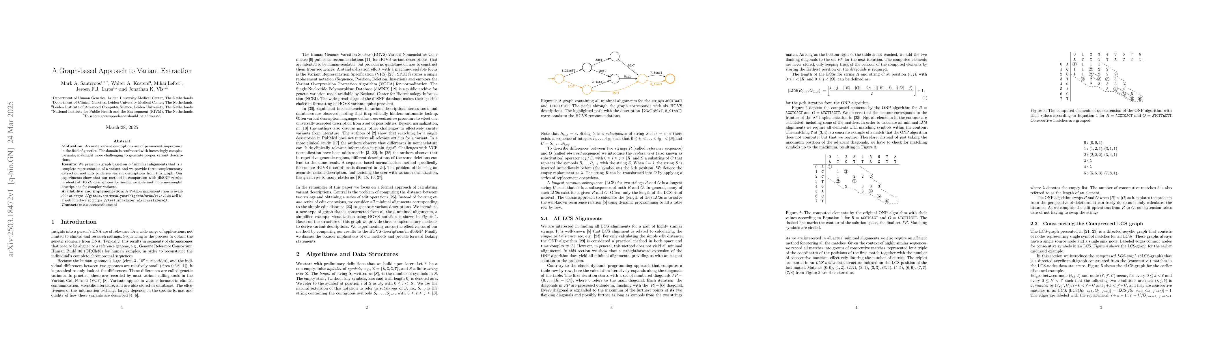 Thumbnail for A Graph-based Approach to Variant Extraction