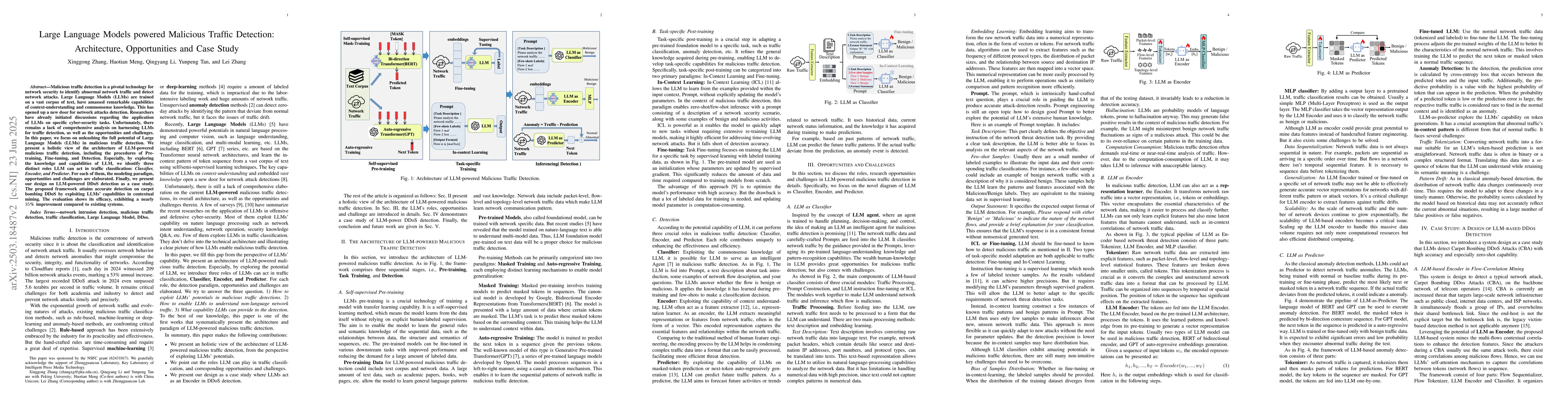 Thumbnail for Large Language Models powered Network Attack Detection: Architecture,
  Opportunities and Case Study