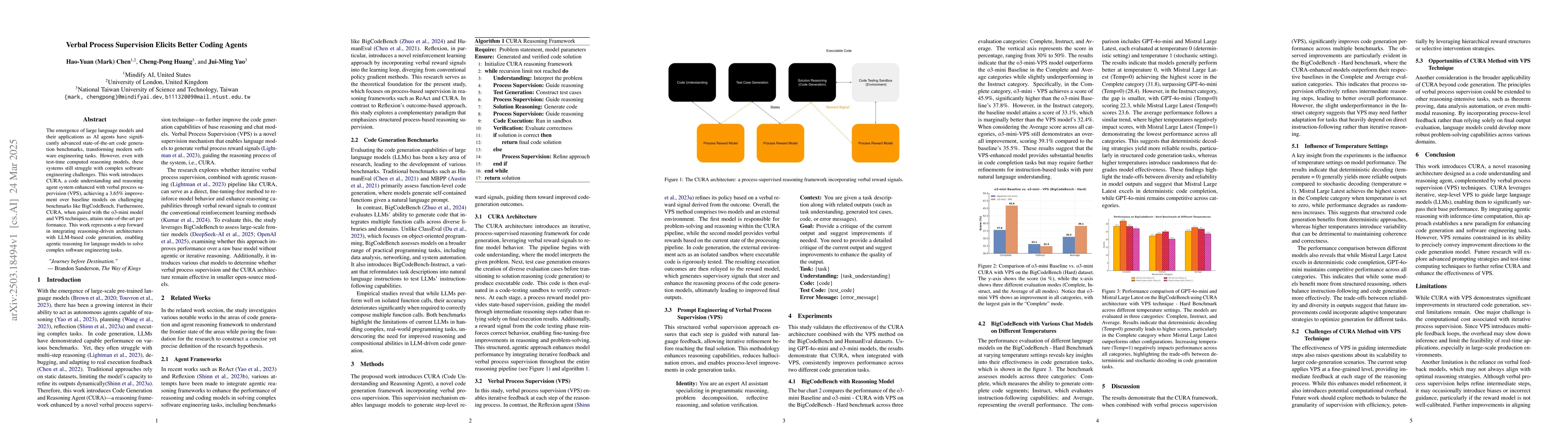 Thumbnail for Verbal Process Supervision Elicits Better Coding Agents