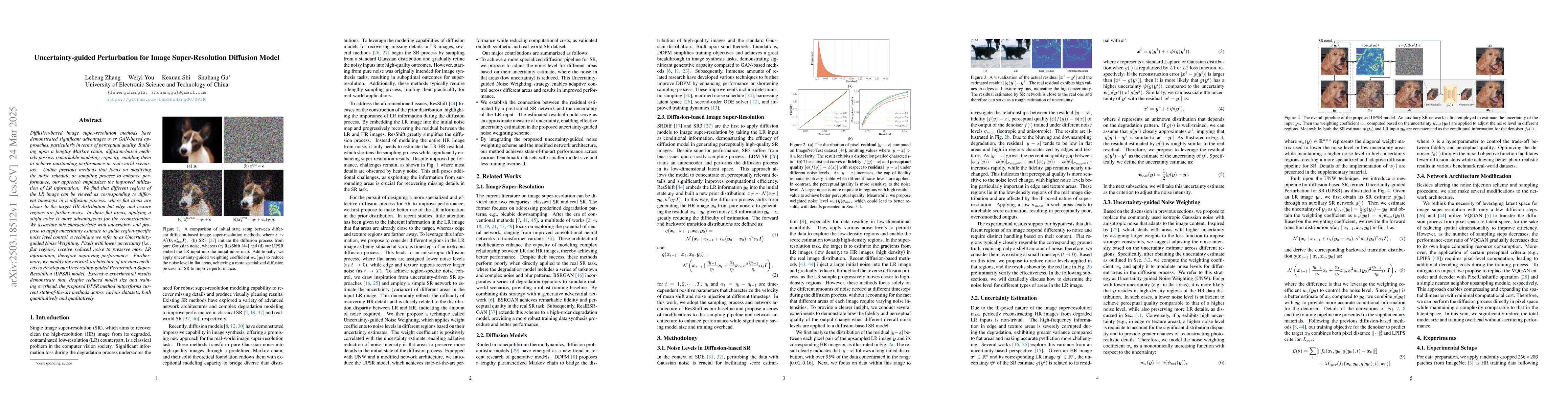 Thumbnail for Uncertainty-guided Perturbation for Image Super-Resolution Diffusion
  Model