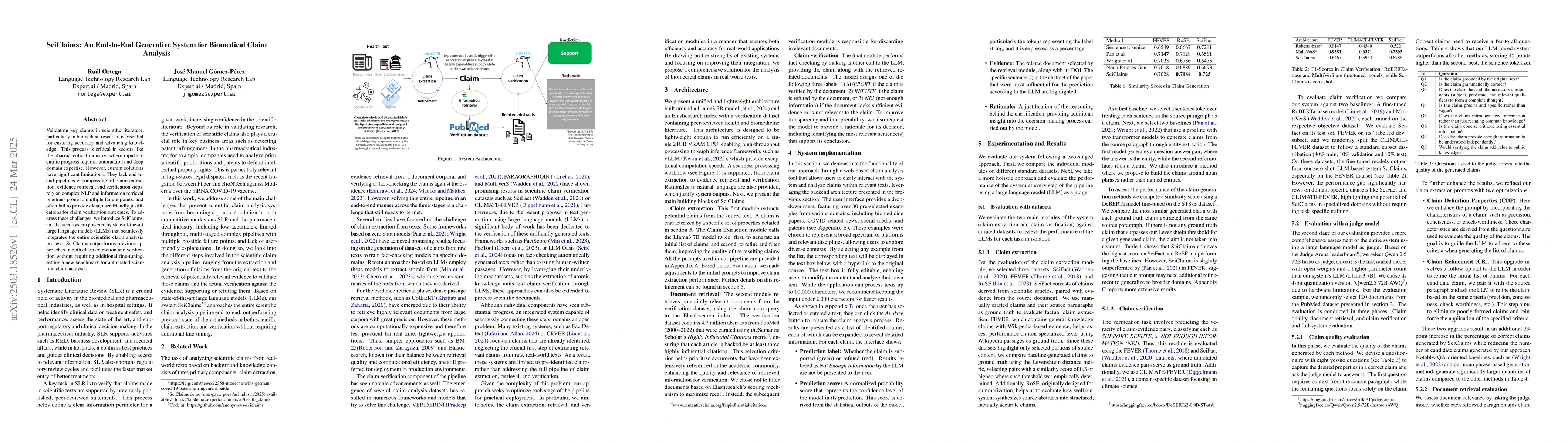 Thumbnail for SciClaims: An End-to-End Generative System for Biomedical Claim Analysis