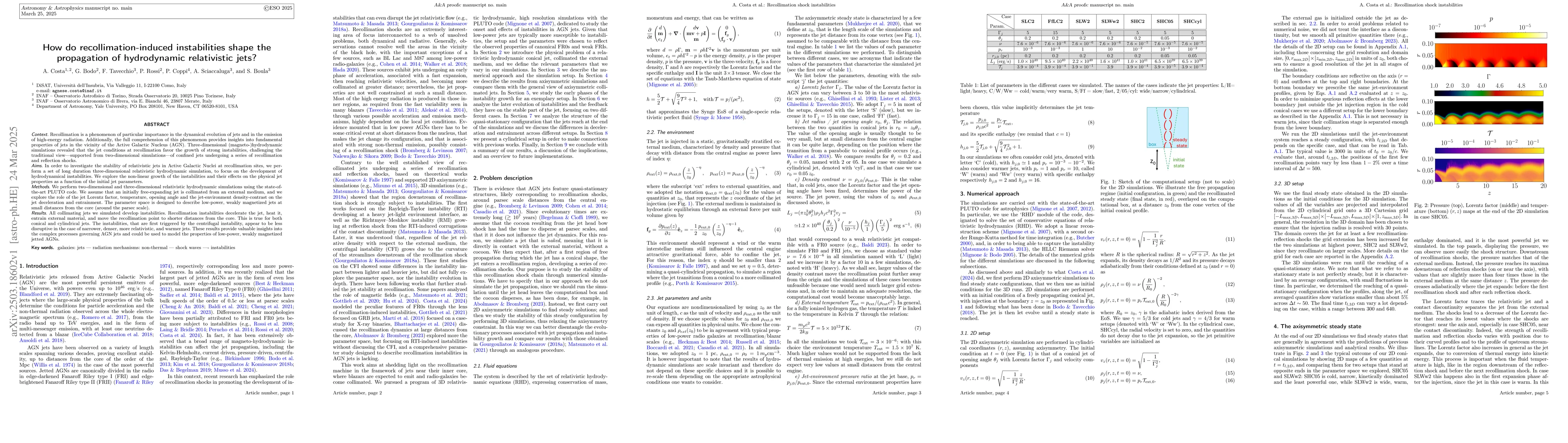 Thumbnail for How do recollimation-induced instabilities shape the propagation of
  hydrodynamic relativistic jets?