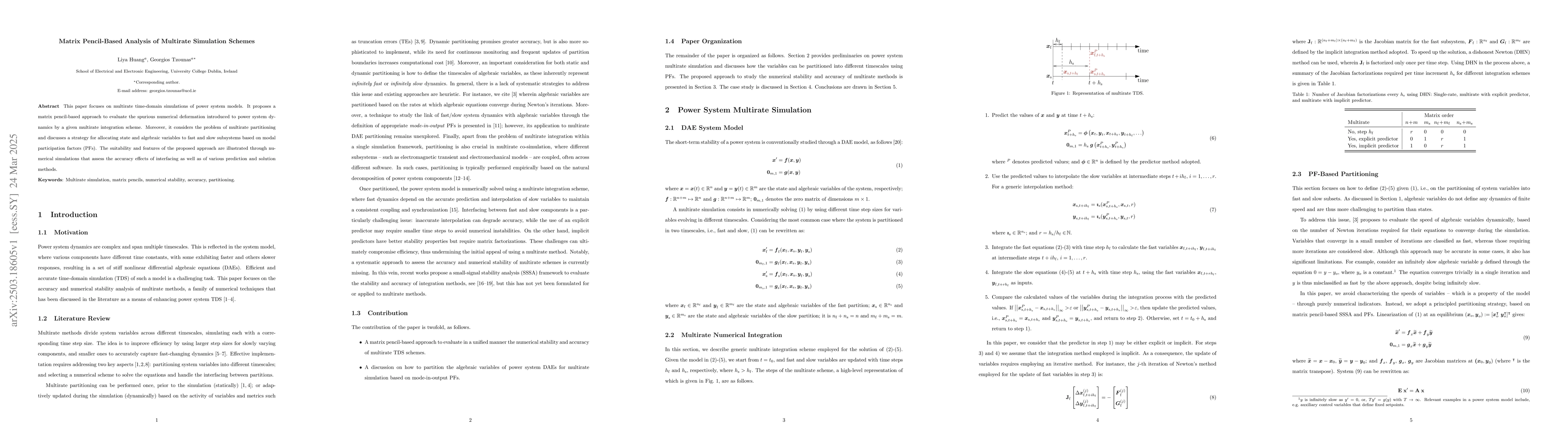 Thumbnail for Matrix Pencil-Based Analysis of Multirate Simulation Schemes