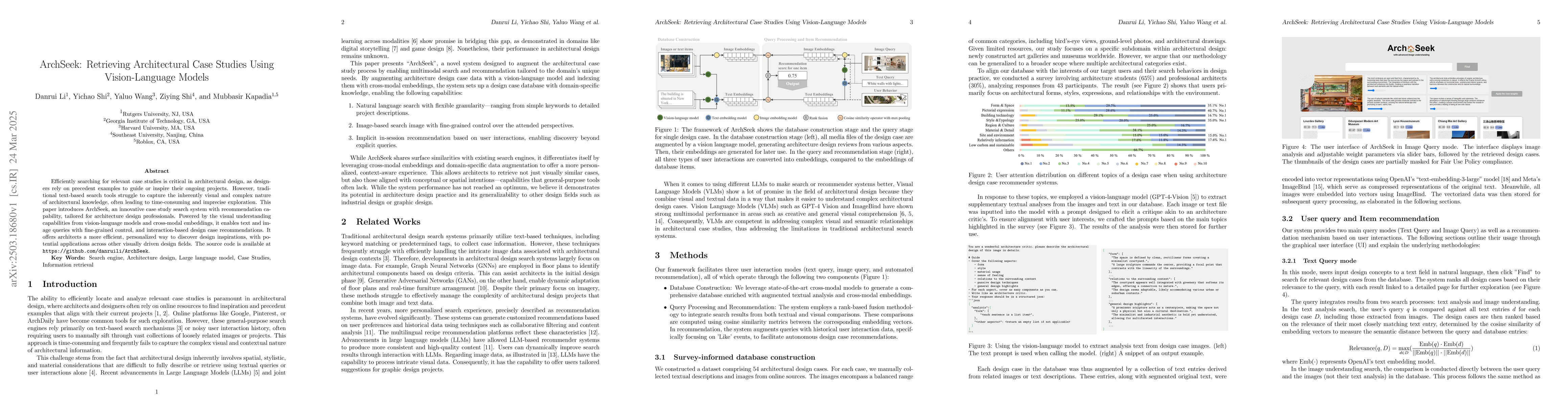 Thumbnail for ArchSeek: Retrieving Architectural Case Studies Using Vision-Language
  Models