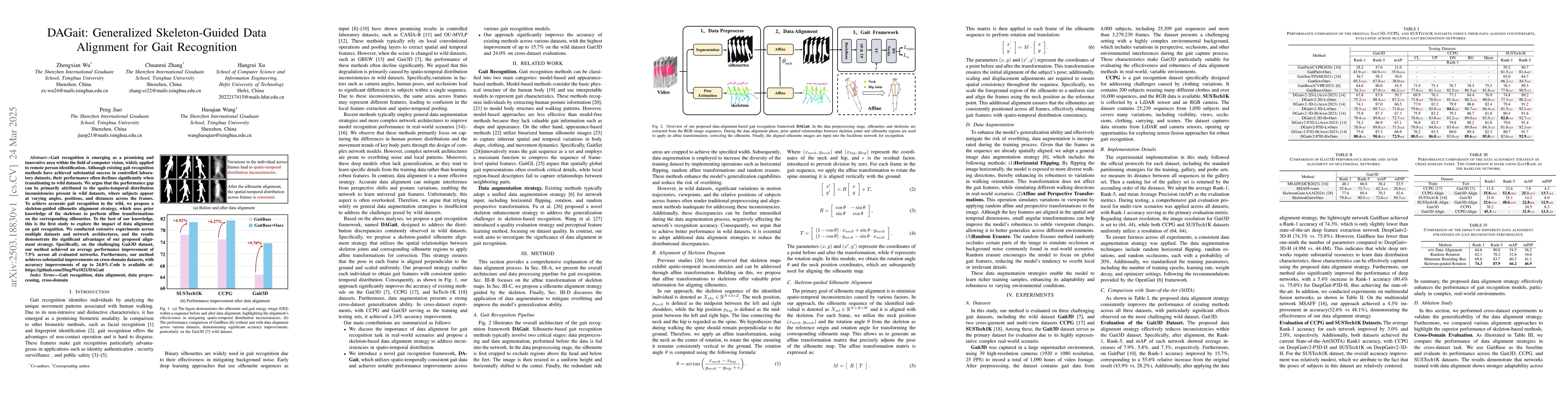 Thumbnail for DAGait: Generalized Skeleton-Guided Data Alignment for Gait Recognition