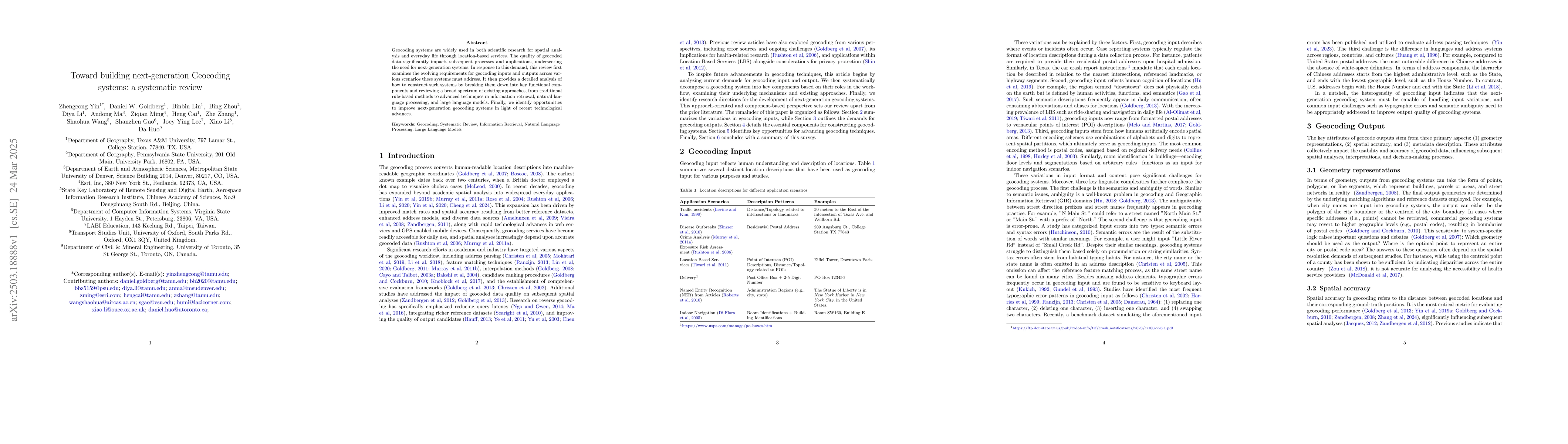 Thumbnail for Toward building next-generation Geocoding systems: a systematic review
