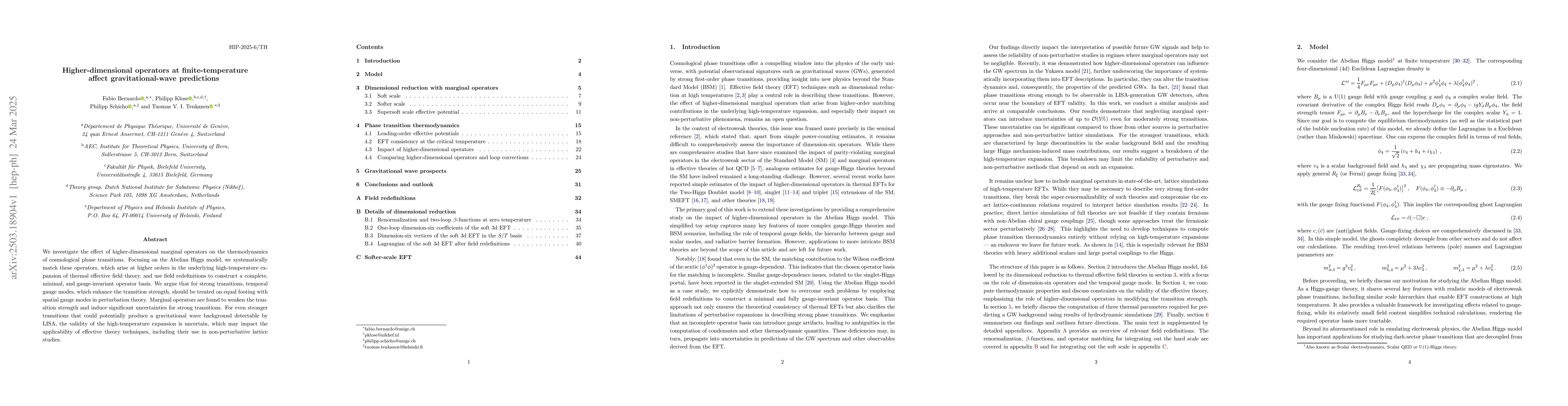 Thumbnail for Higher-dimensional operators at finite-temperature affect
  gravitational-wave predictions