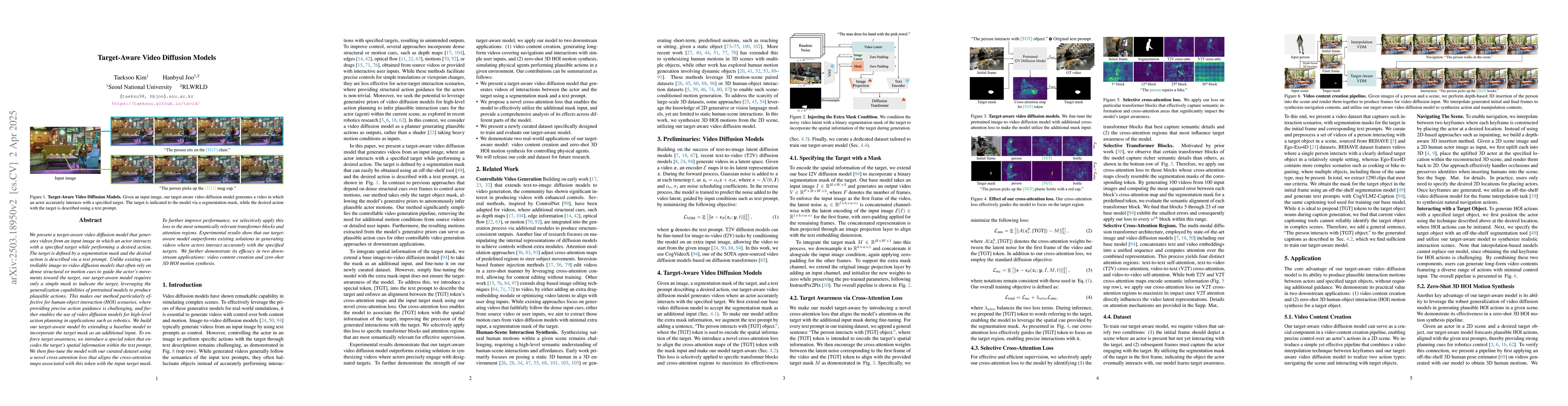 Thumbnail for Target-Aware Video Diffusion Models
