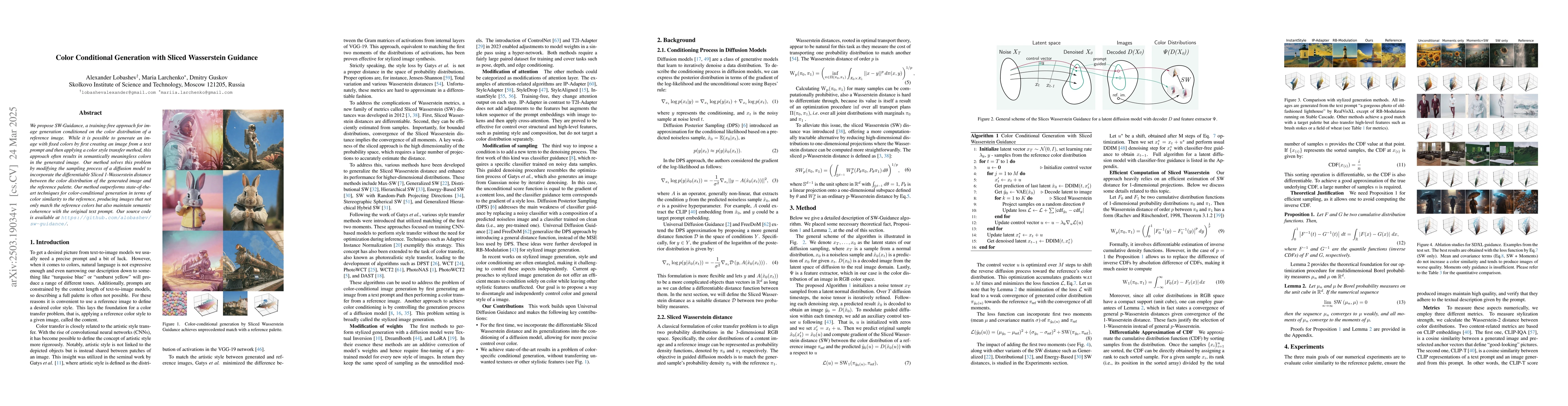 Thumbnail for Color Conditional Generation with Sliced Wasserstein Guidance