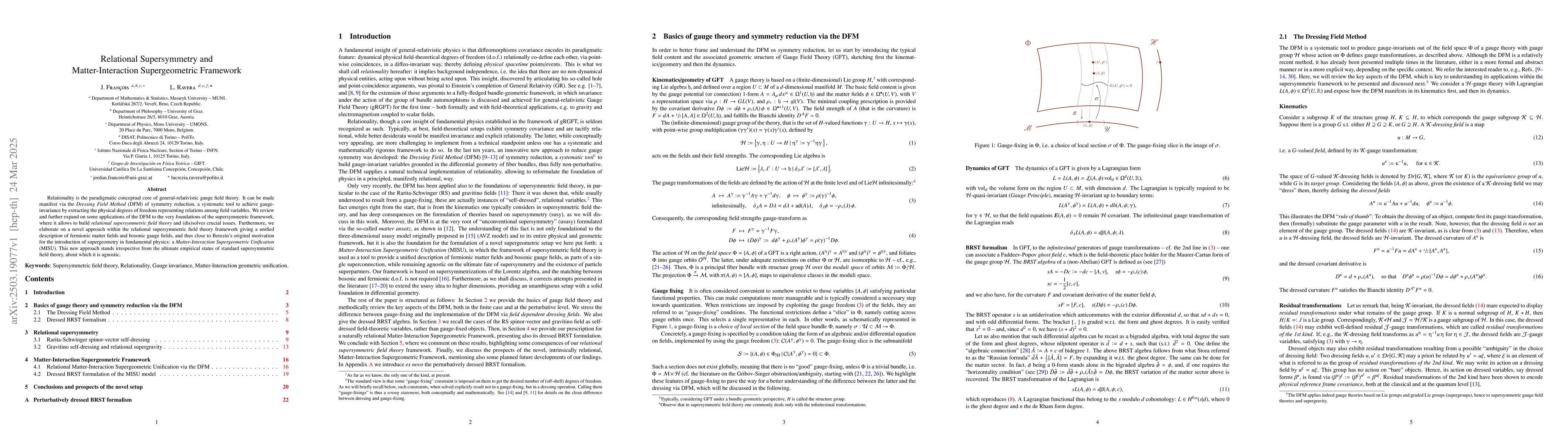 Thumbnail for Relational Supersymmetry and Matter-Interaction Supergeometric Framework