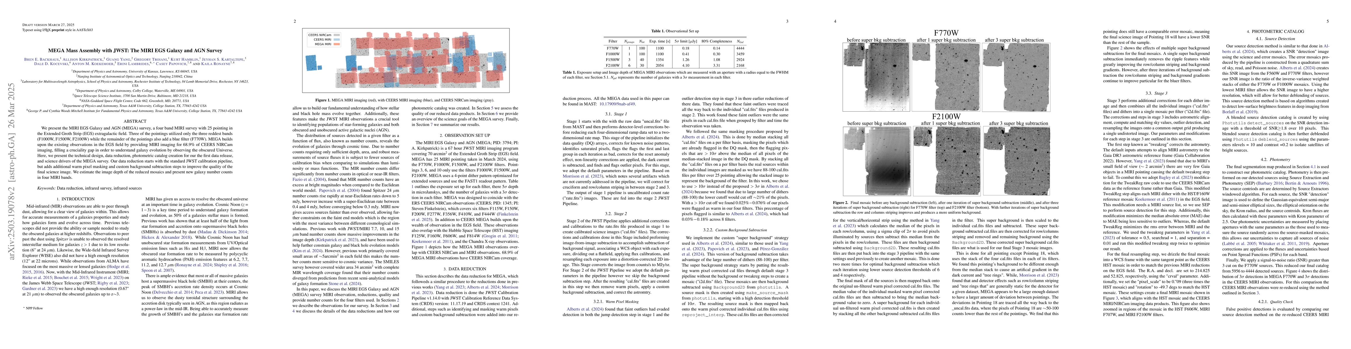 Thumbnail for MEGA Mass Assembly with JWST: The MIRI EGS Galaxy and AGN Survey