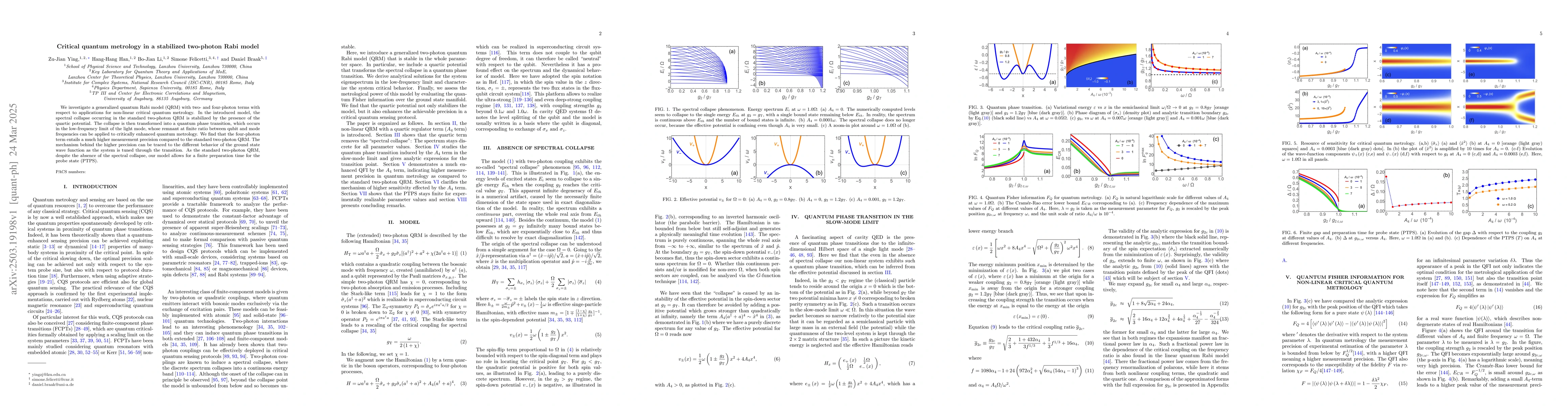 Thumbnail for Critical quantum metrology in a stabilized two-photon Rabi model