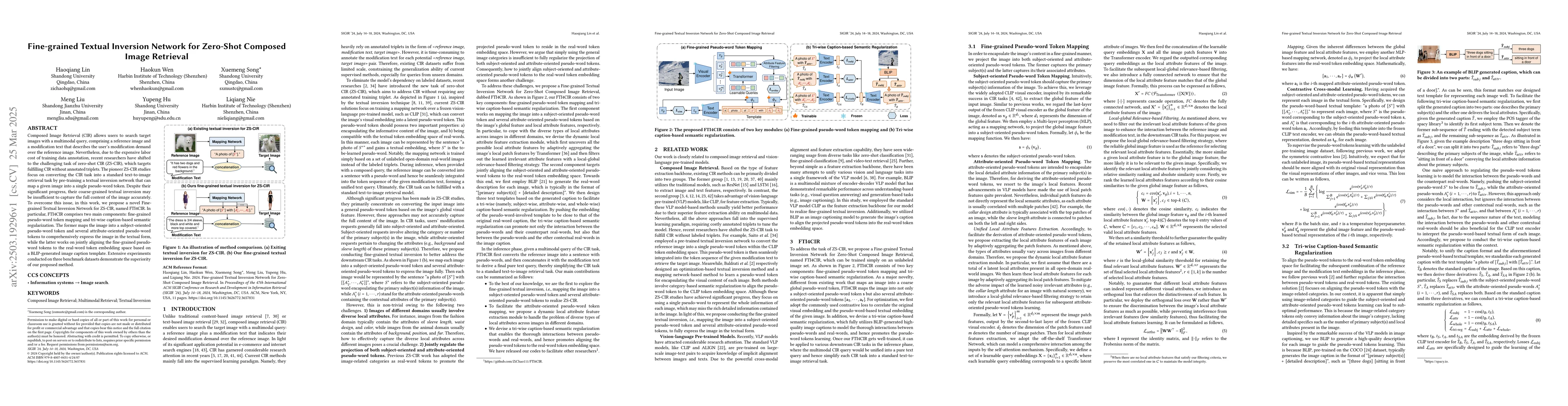 Thumbnail for Fine-grained Textual Inversion Network for Zero-Shot Composed Image
  Retrieval