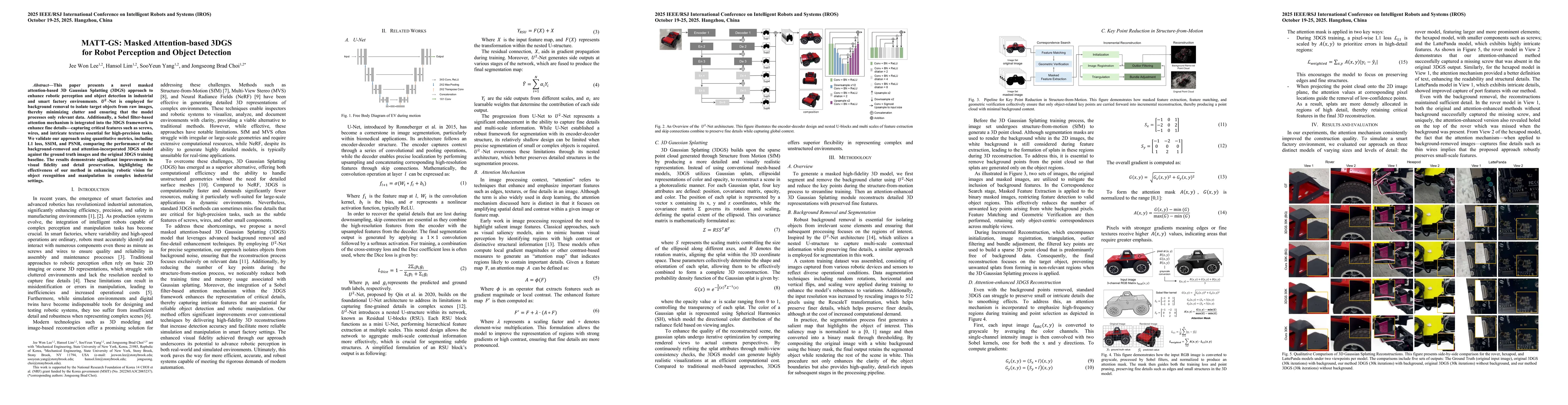 Thumbnail for MATT-GS: Masked Attention-based 3DGS for Robot Perception and Object
  Detection