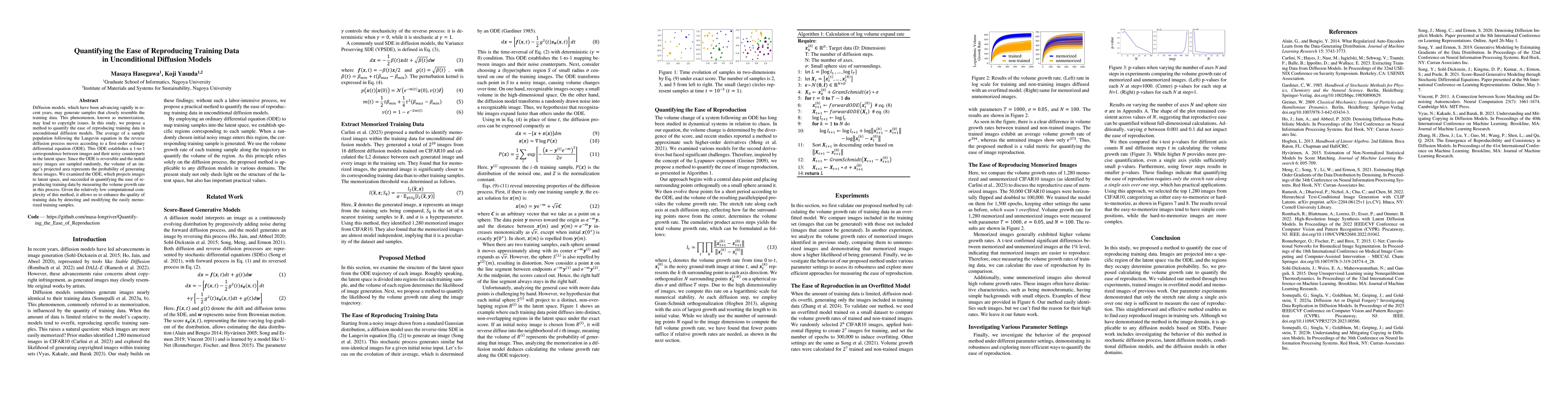 Thumbnail for Quantifying the Ease of Reproducing Training Data in Unconditional
  Diffusion Models
