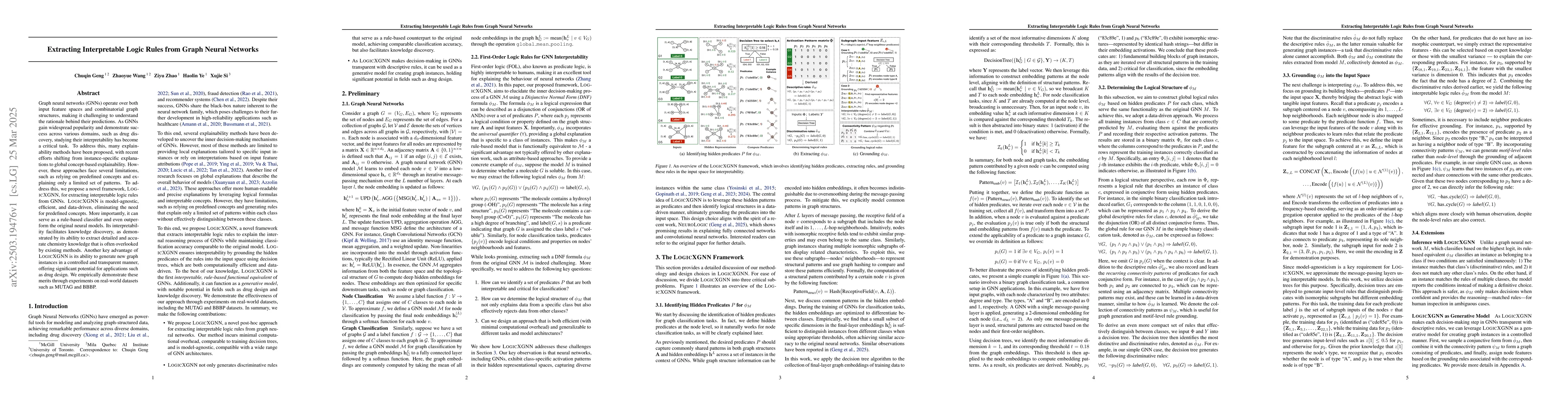Thumbnail for Extracting Interpretable Logic Rules from Graph Neural Networks