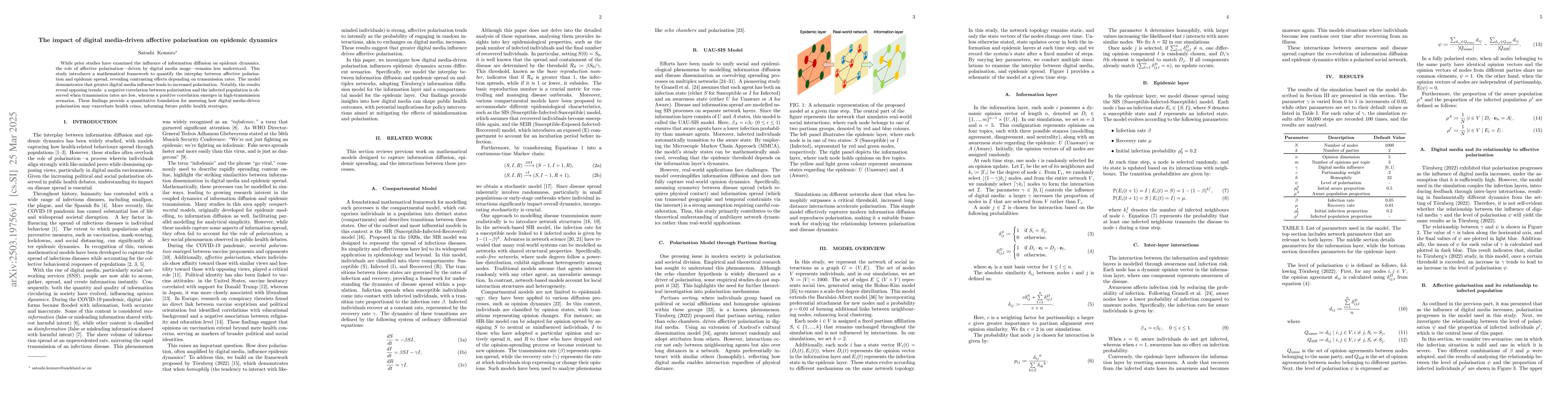 Thumbnail for The impact of digital media-driven affective polarisation on epidemic
  dynamics