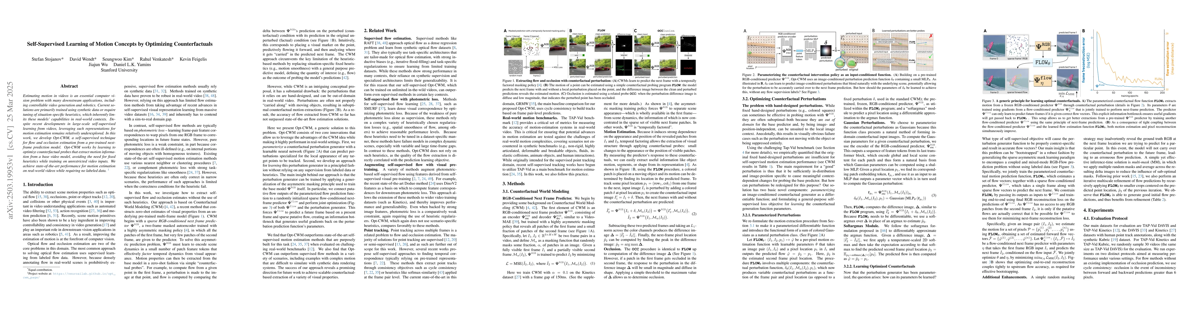 Thumbnail for Self-Supervised Learning of Motion Concepts by Optimizing
  Counterfactuals