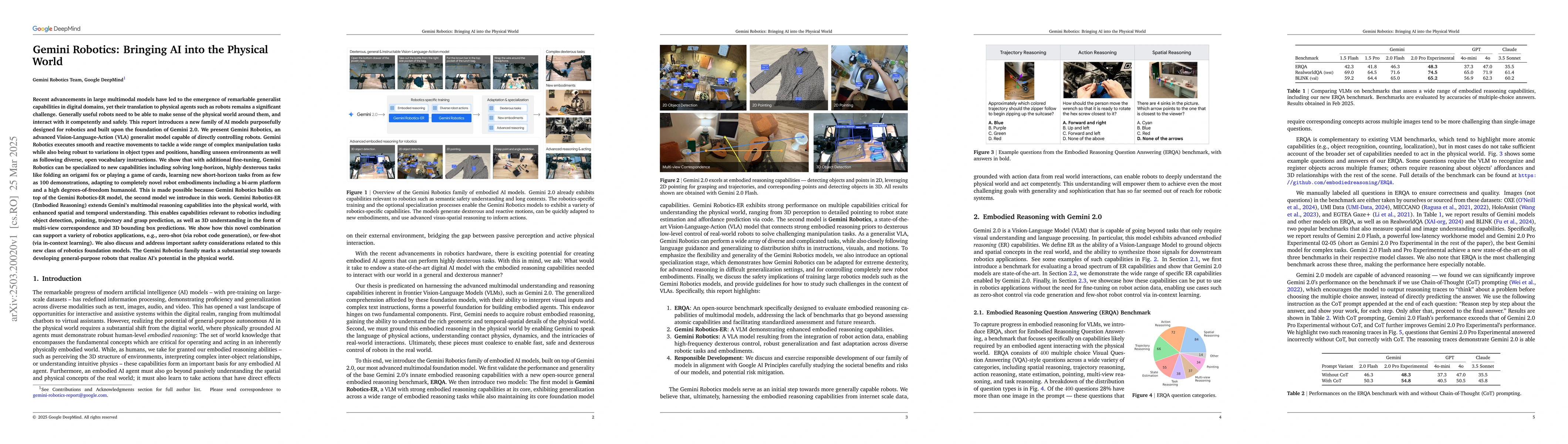 Thumbnail for Gemini Robotics: Bringing AI into the Physical World