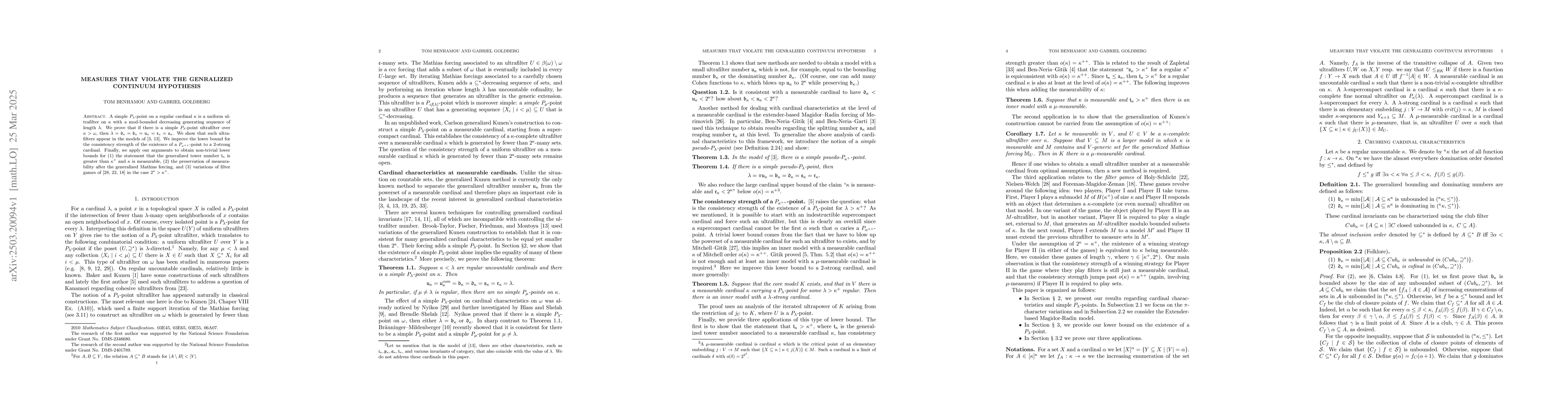 Thumbnail for Measures that violate the Generalized Continuum Hypothesis