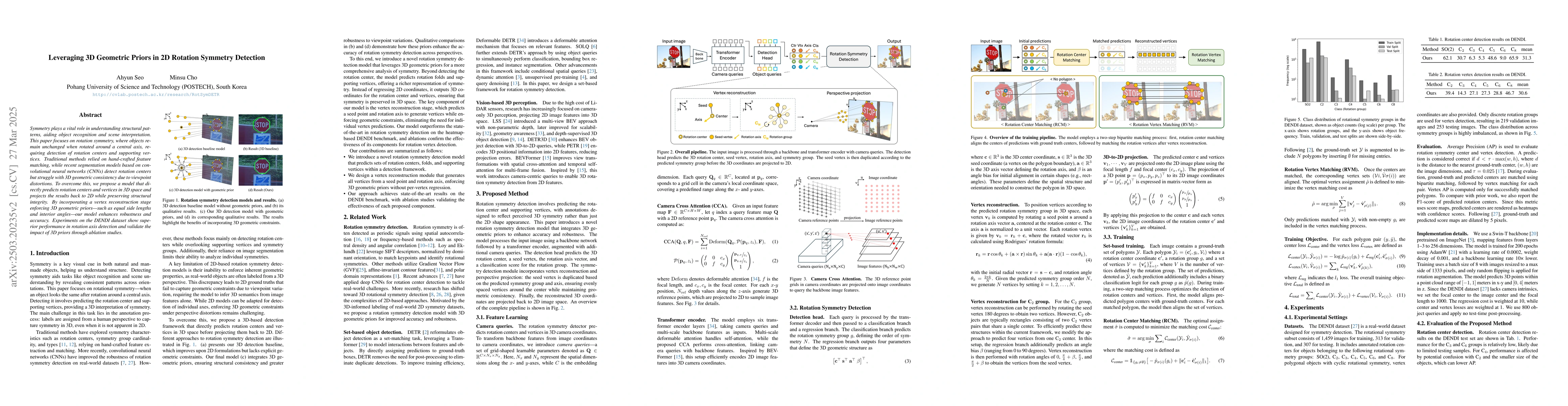 Thumbnail for Leveraging 3D Geometric Priors in 2D Rotation Symmetry Detection