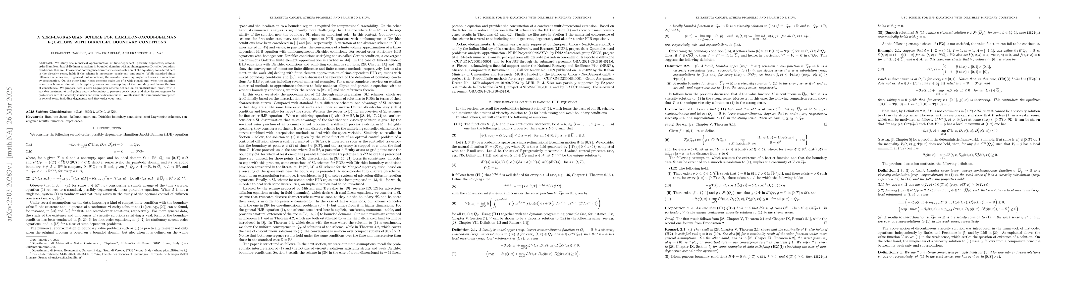 Thumbnail for A Semi-Lagrangian scheme for Hamilton-Jacobi-Bellman equations with
  Dirichlet boundary conditions